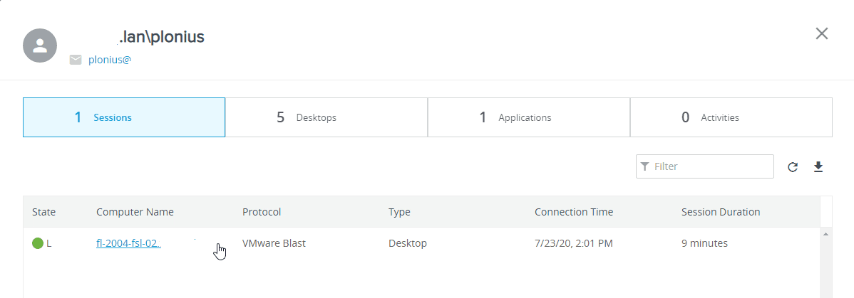 Illustration from "Horizon 7.10.0 Help Desk Tool bug"
